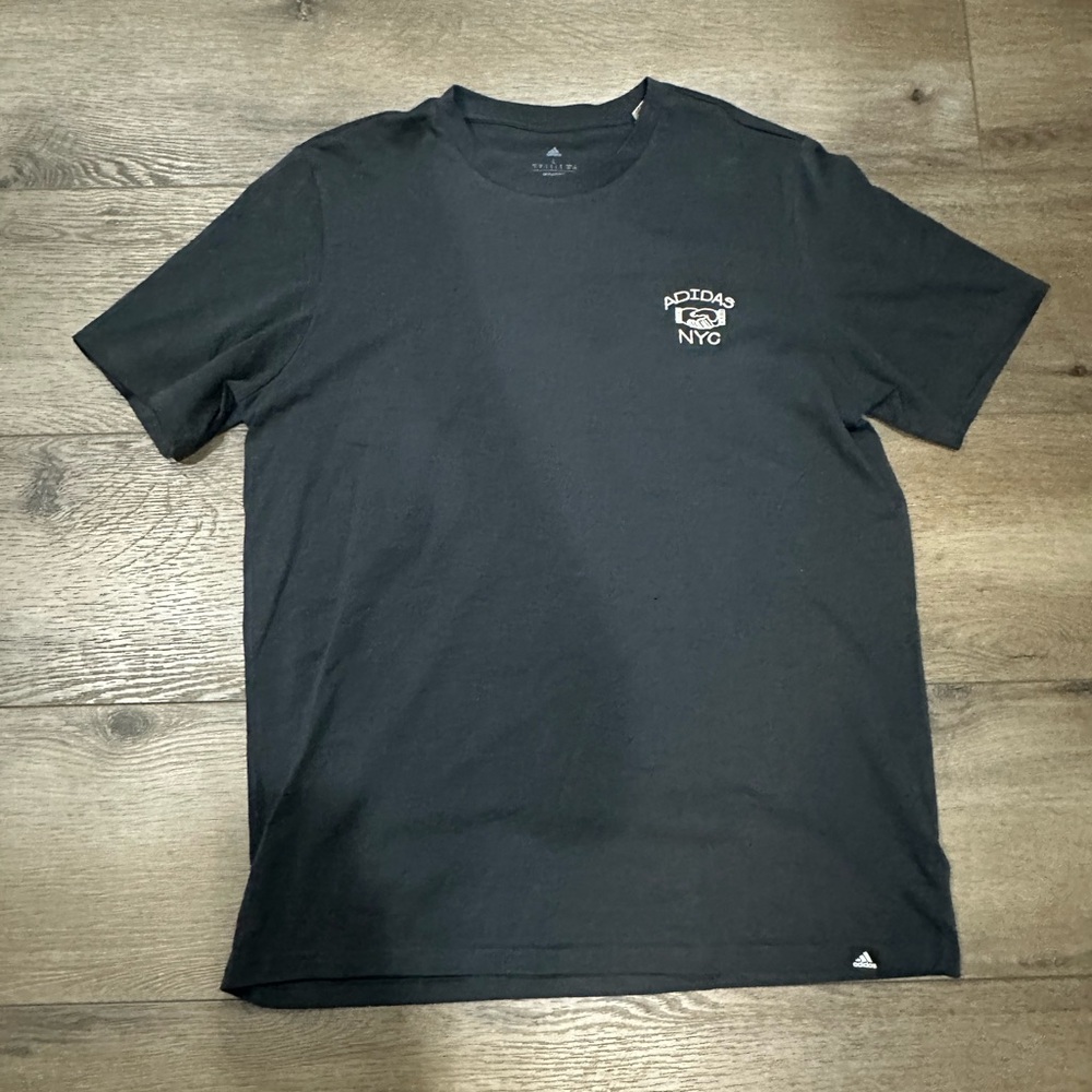 Adidas Men's Dark Gray NYC Tee